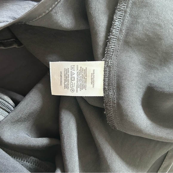 LOFT Satin Wrap Shirtdress. - Picture 8 of 8